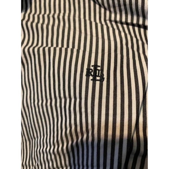 Lauren Ralph Lauren Striped Cotton Button Down Shirt Mens Size 2X - Picture 3 of 4